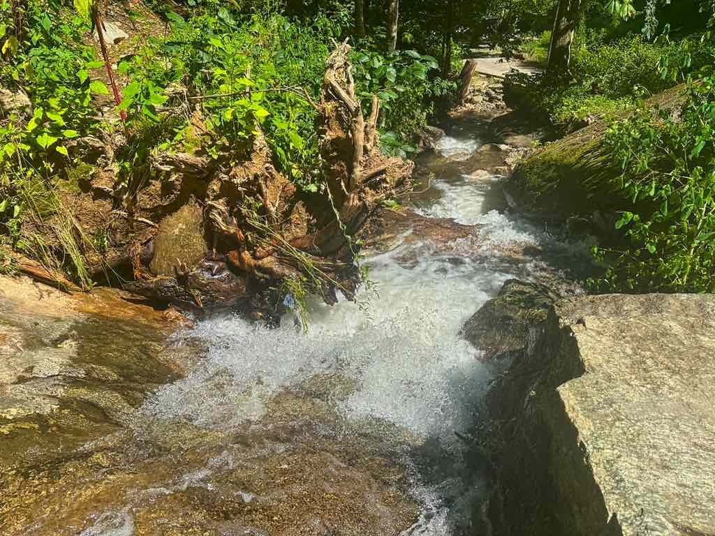 Waterfalls hot springs nc