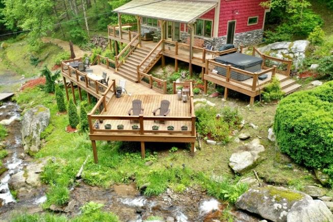 Unplugged Couples Getaway house in the blue ridge mountains
