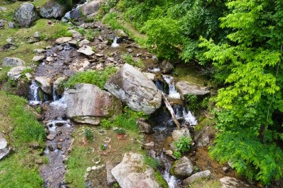 Waterfall Cabin with creek system
