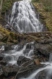 Catawba Falls Pisgah National Forest Grandfather District Old Fort NC easy trail 2.2 miles