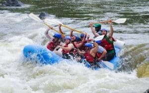 French Broad Adventures whitewater rafting near Hot Springs NC and Asheville