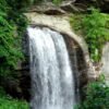 Pisgah National Forest NC waterfalls are abundant