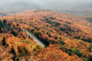 best time to visit blue ridge mountains fall