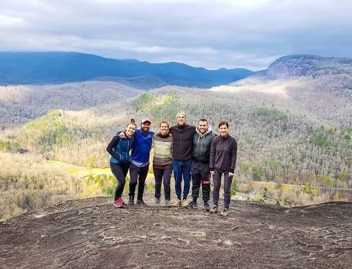 Blue Ridge Mountains hiking — Black Balsam Knob summit in Pisgah National Forest NC with 360-degree views above 6000 feet