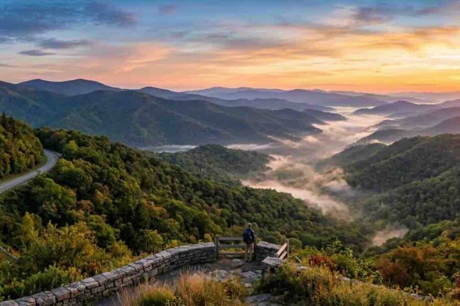 getaways from atlanta ga windows over waterfalls blue ridge mountains