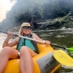 Mad Co Tubing French Broad River Section 7 near Marshall NC and Hot Springs