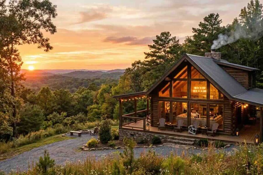 romantic getaways near nashville tn windows over waterfalls blue ridge mountains